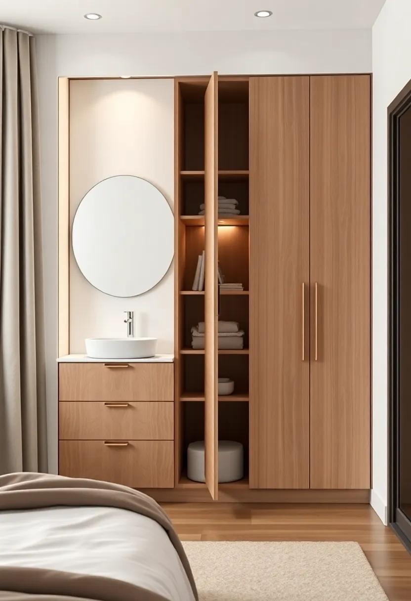 Transformative Elements of Modern Wardrobes and Vanities in contemporary Bedroom Design