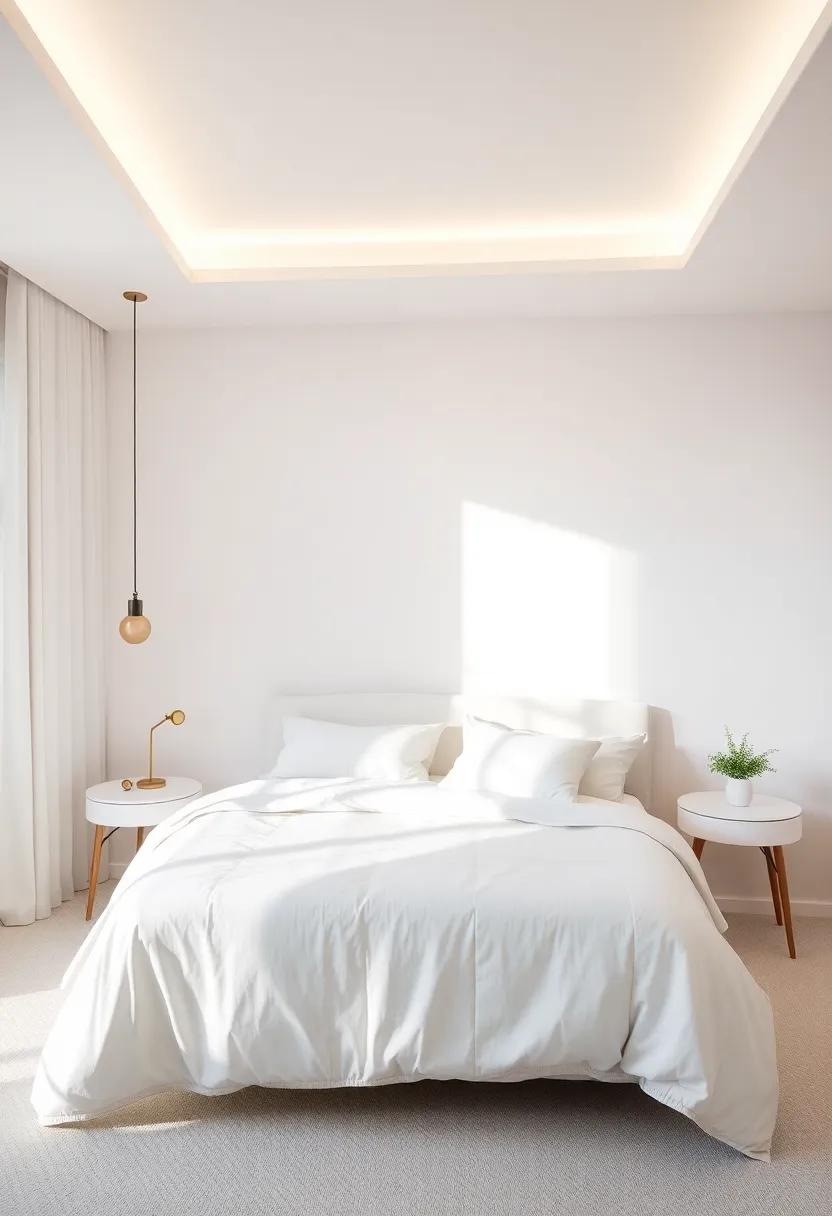 Illuminated Spaces: Creative Lighting Solutions for a tranquil Bedroom