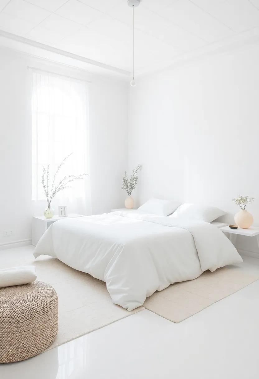 Sustainable Choices: Eco-Friendly Materials for an Inspiring White Bedroom