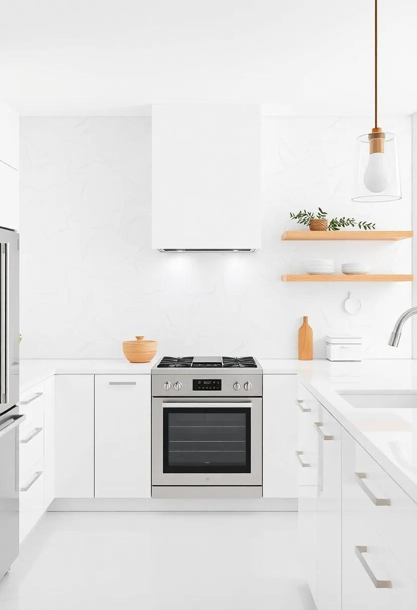 Creating Depth with Textured White Backsplashes in Kitchen Design