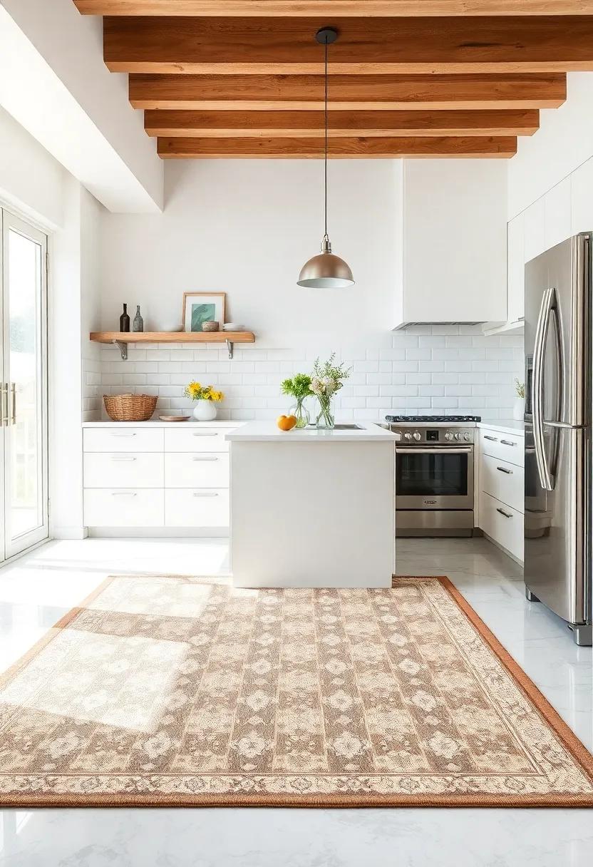 Elegant Rugs: Adding Warmth and Texture to Your Kitchen Space