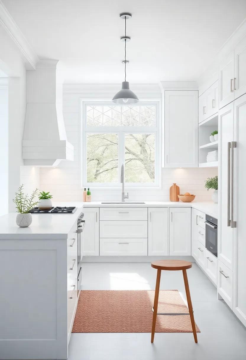 Elegant white Kitchen: A Timeless Canvas for your Culinary Dreams