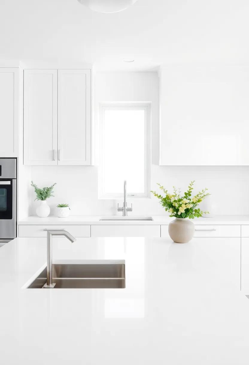 Elegant White Countertops: The Perfect Blend of Beauty and Function