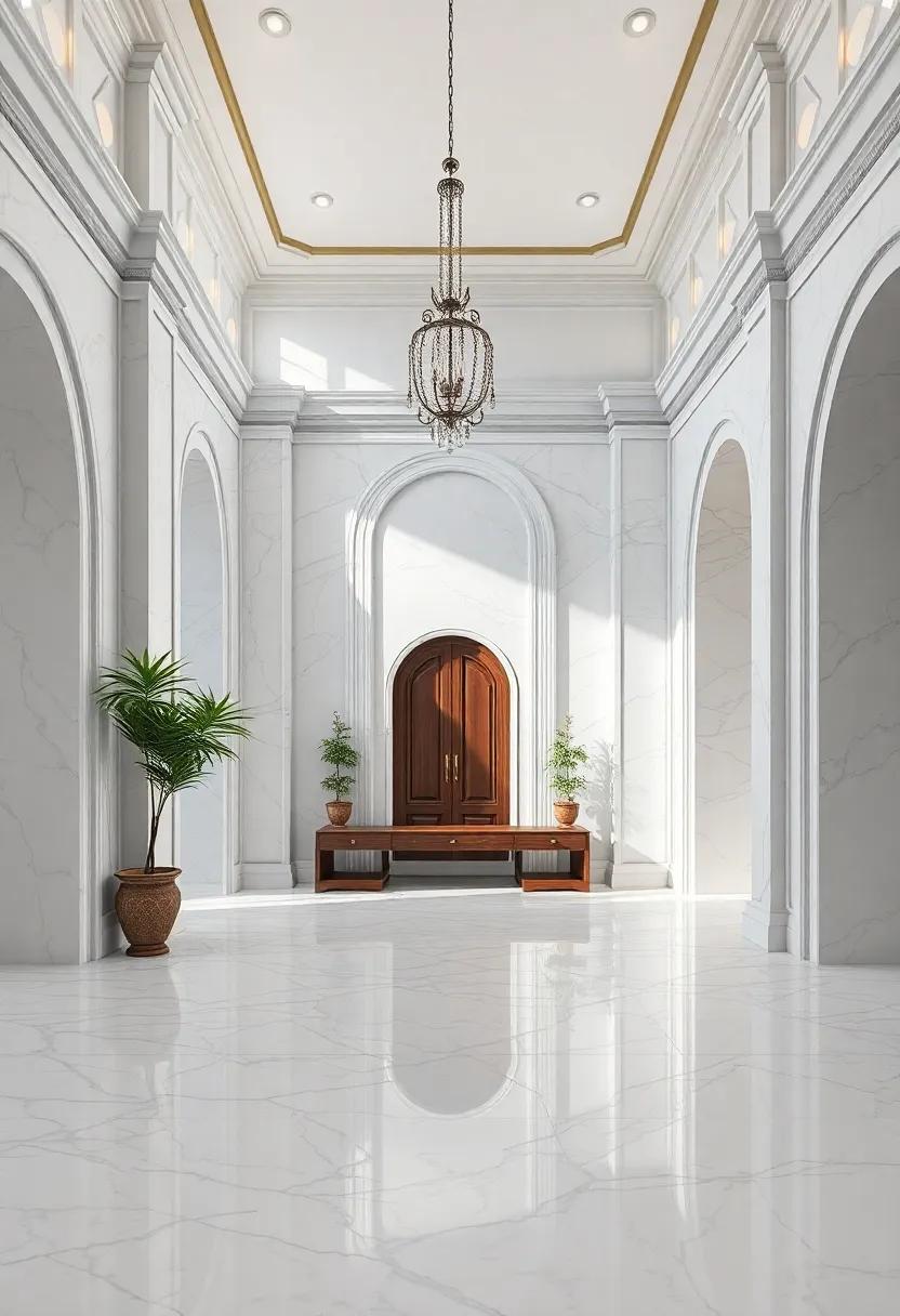 Crafting Timeless Masterpieces: Architectural Features Enhanced by White Marble