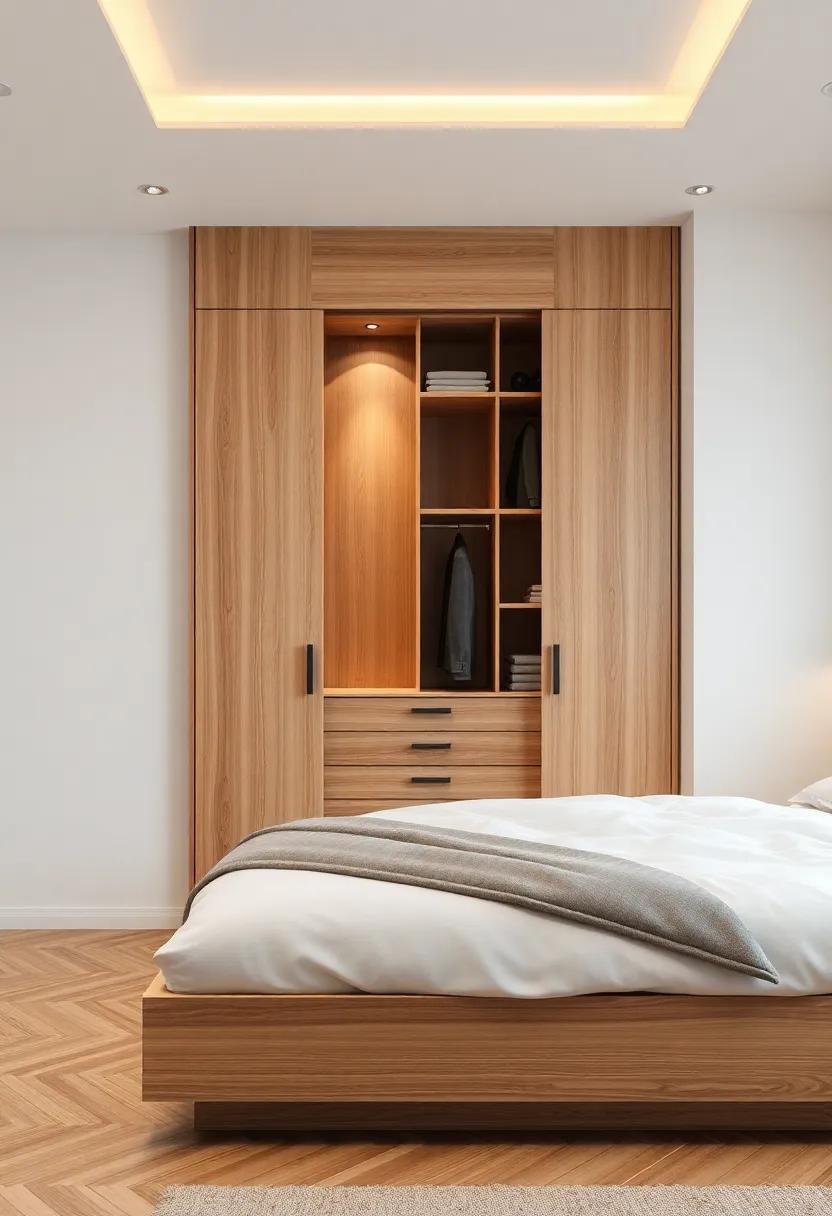 Hidden Surprise: Wardrobes with secret compartments and innovative storage solutions provide a fun and functional way to keep your space organized