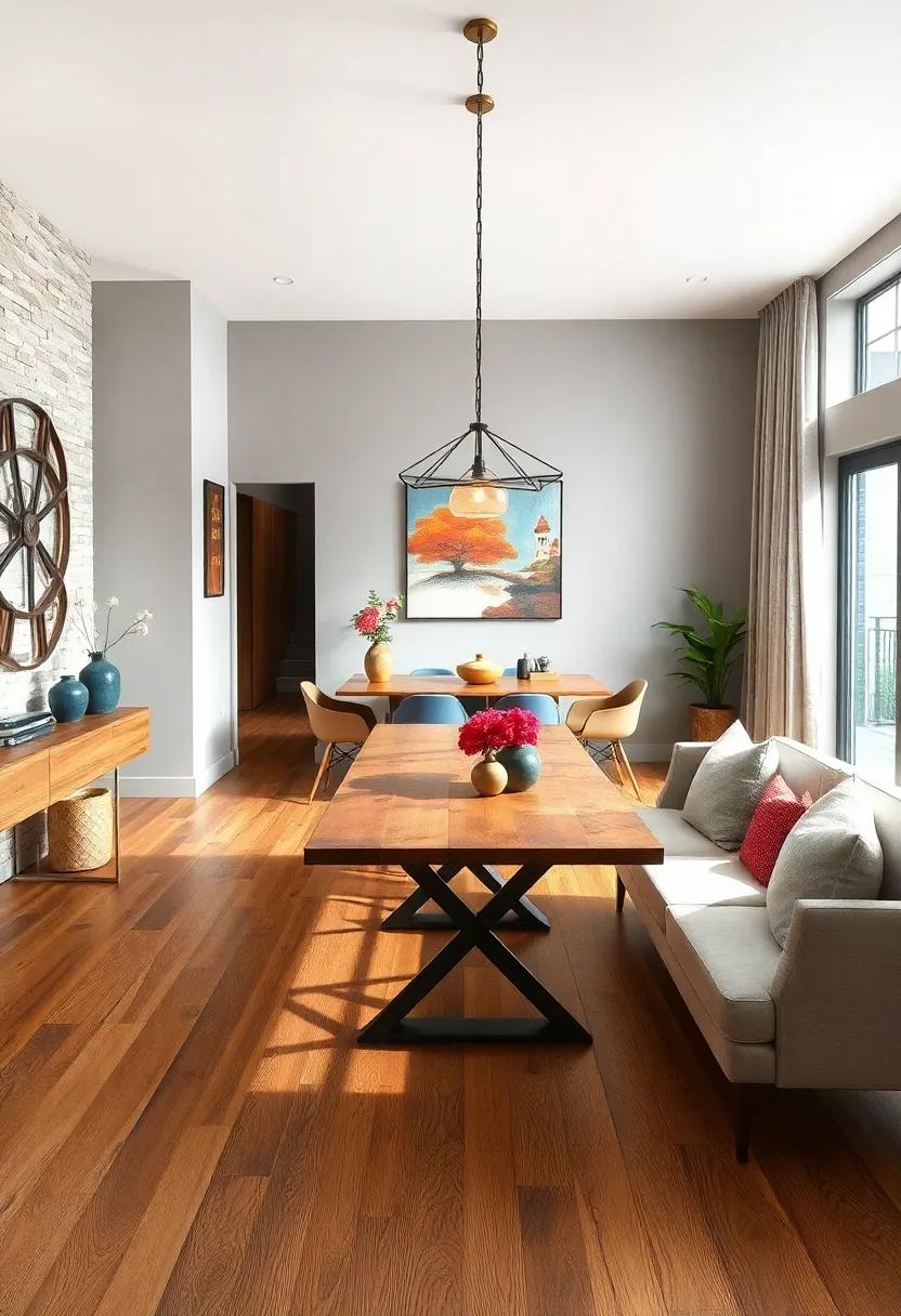 Painted Patterns: Consider painting certain planks for a fun, personalized touch that showcases your creative side