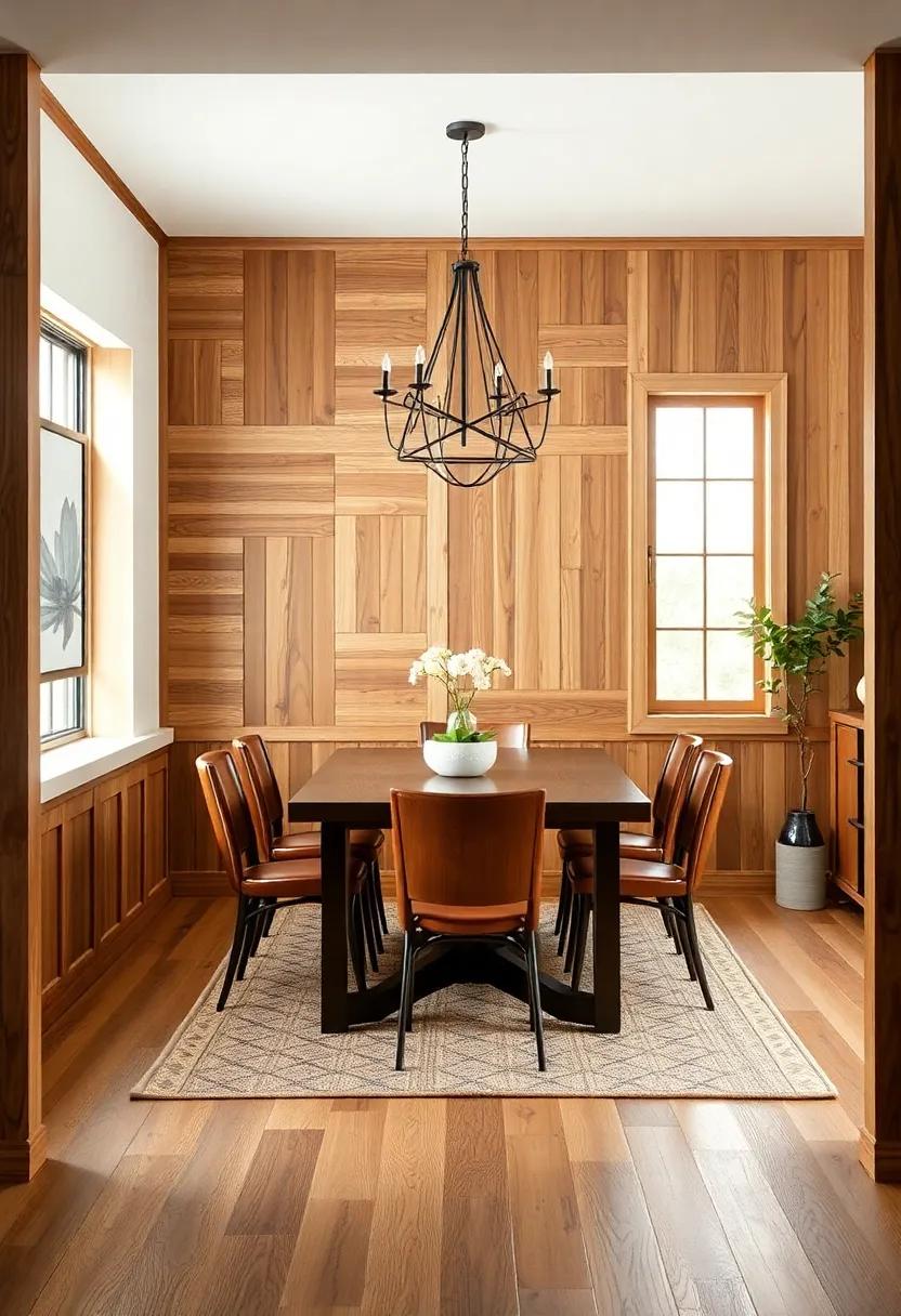 Creating a​ Welcoming⁢ Entryway to Your⁢ Dining Area with Wood