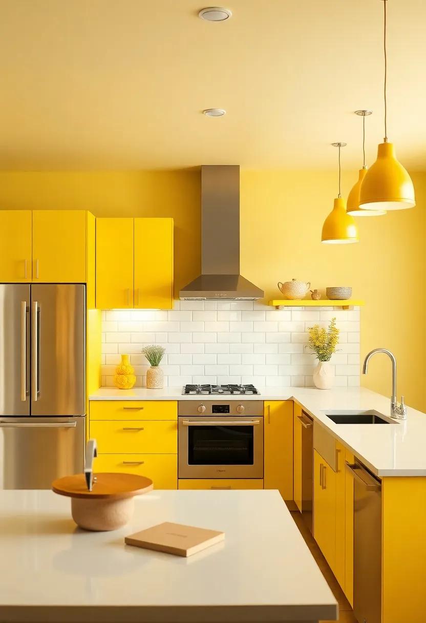 Lighting with Flair: Choosing Yellow Fixtures for a Bright Atmosphere