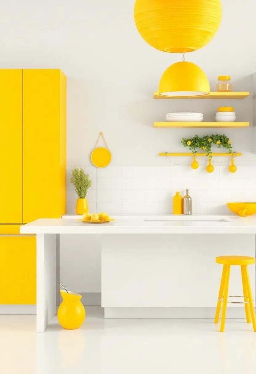 Sunny Accents: Incorporating Yellow in Kitchen Textiles and Accessories