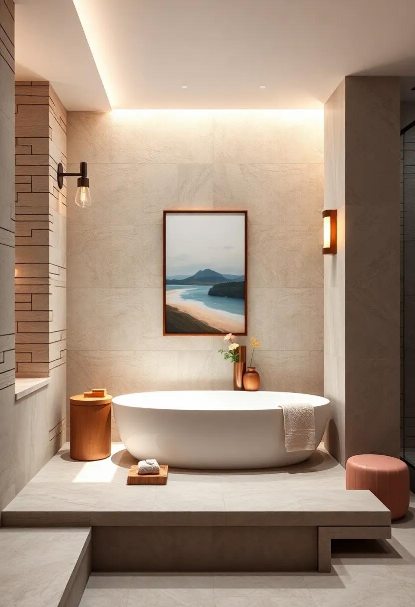 Calming Artwork: Choose subtle art pieces that depict serene landscapes or abstract forms in calming colors, enhancing the peaceful feel ⁤of the space